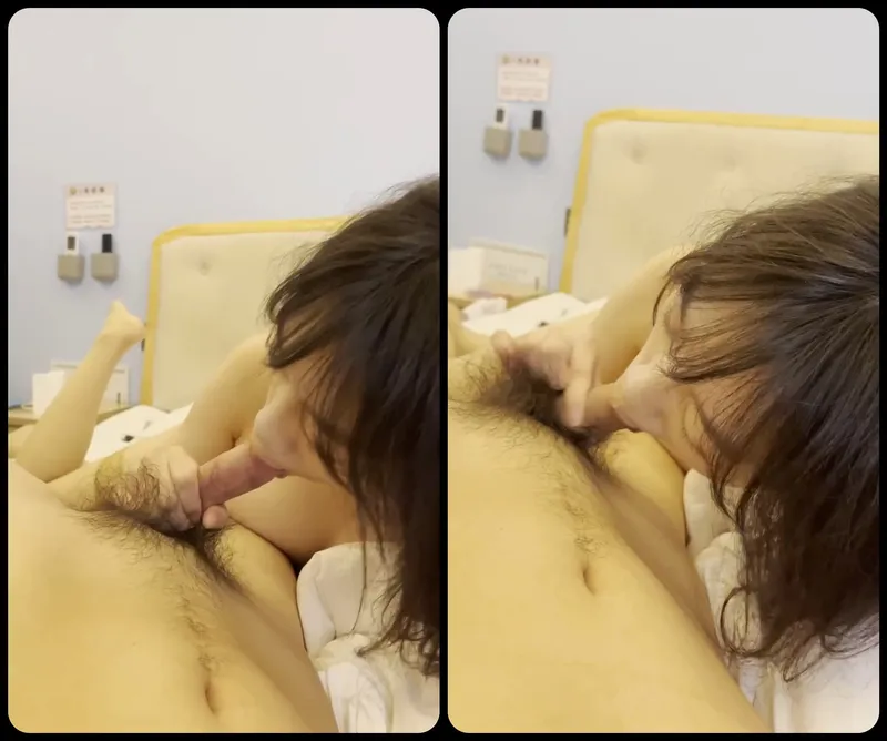 Cô bạn gái ngoan bú láp cục thịt bự của anh